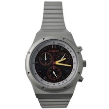 Relógio masculino Citizen 1984 cronógrafo EcoDrive 200 limitado prata fosca AT2557-54G comprar usado  Enviando para Brazil