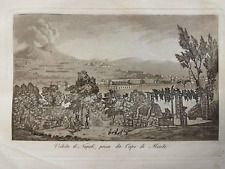 1833 acquatinta gandini usato  Roma