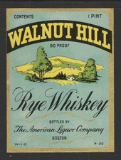 Walnut hill rye for sale  Newark