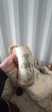 Engraved horn viking for sale  WHITBY