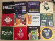 Assorted beer mats for sale  WARRINGTON