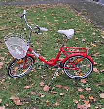 Zoll klappfahrrad feuerwehrrot gebraucht kaufen  Berlin
