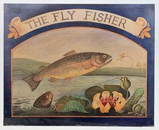 Naive painting fly for sale  STOURPORT-ON-SEVERN