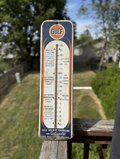 Gulf advertising thermometer for sale  O Fallon