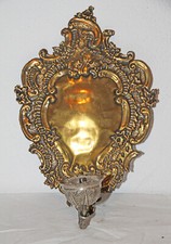 Vintage wandleuchter messing gebraucht kaufen  Veitsbronn