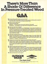 1981 wolmanized outdoor for sale  Dearborn Heights