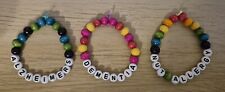 Personalised handmade beaded for sale  OSSETT