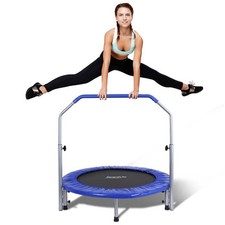 Trampolim esportivo SereneLife 40" elástico portátil salto, tamanho adulto (para peças) comprar usado  Enviando para Brazil