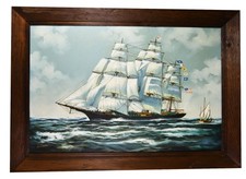 Retro oil painting for sale  Morganton
