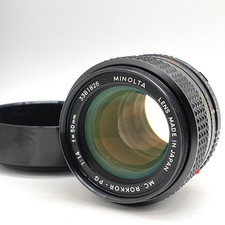 Lente Minolta MC ROKKOR-PG 50mm F/1.4 padrão MF Prime "quase em perfeito estado" JAPÃO comprar usado  Enviando para Brazil