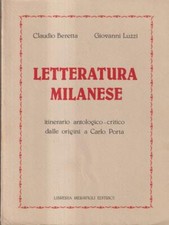 Letteratura milanese prima usato  Italia