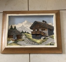 Tableau vintage relief d'occasion  Saint-Privat-des-Vieux