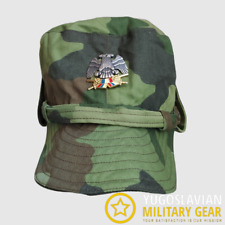 Boné camuflado verão unidades montanha guerra M89/M93 Iugoslávia/Sérvia/Balcãs YPA JNA/VJ comprar usado  Enviando para Brazil