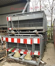Schrankenzaun baustellenzaun a gebraucht kaufen  Freiburg im Breisgau