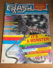 Crash magazine 1989 for sale  SWINDON