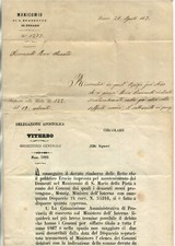 Lotto lettere manicomio usato  Roma