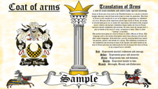 Artal-Artal Escudo de Armas Heraldry Blazonry Estampado, usado comprar usado  Enviando para Brazil