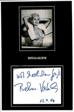 Riginal autogramm barbara gebraucht kaufen  Dortmund