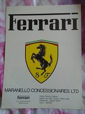 Ferrari maranello concessionai for sale  KINGS LANGLEY