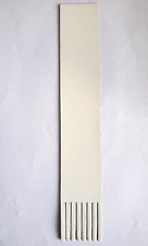 White leather bookmark for sale  LONDON