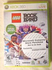 Lego Rock Band (Microsoft Xbox 360, 2009) Testado na Caixa Completo Testado Frete Grátis, usado comprar usado  Enviando para Brazil