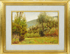 Dipinto olio compenasato usato  Roma