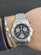 Tag Heuer Diver Professional 200m Chronograph CK-1110 39mm mens quartz watch comprar usado  Enviando para Brazil