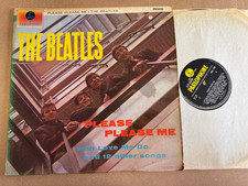 Usado, PMC 1202 The Beatles Please Please Me UK yellow/black Parlophone LP comprar usado  Enviando para Brazil