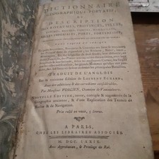 Dictionnaire géographique por d'occasion  Orleans-