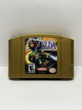 The Legend of Zelda: Majora's Mask (Nintendo N64, 2000) Holo Gold Testado - LEIA! comprar usado  Enviando para Brazil