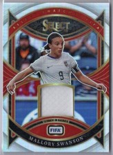 Camiseta 2024-25 PANINI SELECT MALLORY SWANSON SILVER PRIZM SELECT SWATCHES EUA, usado comprar usado  Enviando para Brazil