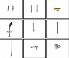 Lego minifiguren chrom gebraucht kaufen  Schönefeld