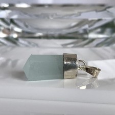 Aquamarine pendant natural for sale  GLASGOW