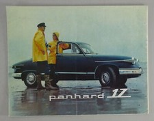 Brochure brochure panhard d'occasion  Expédié en Belgium