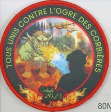 Ecusson pompier feu d'occasion  Dieulouard