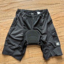 Usado, Shorts femininos De Soto tamanho grande preto ciclismo acolchoado cordão bolsos comprar usado  Enviando para Brazil