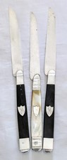 Couteaux lames argent d'occasion Couteaux lames argent d'occasion  Nantes-
