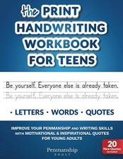 Print handwriting workbook for sale  Denver