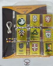 JUEGO COMPLETO PANINI QATAR Y RUSIA TAPAS DURAS ORIGINALES PROMOCIÓN COMPLETO SUELTO segunda mano  Embacar hacia Mexico