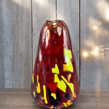 Red art glass for sale  Des Plaines