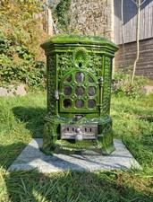 Poêle bois émaillé d'occasion  Royère-de-Vassivière