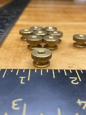 Brass knurled thumb for sale  Saint Louis