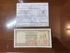 Banconota lire 50000 usato  Rivoli