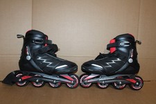 Bladerunner Rollerblades Advantage Pro XT- tamanho 10-PRETO E VERMELHO BOM comprar usado  Enviando para Brazil