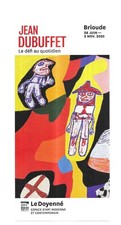 Flyer dubuffet art d'occasion  Clermont-Ferrand-