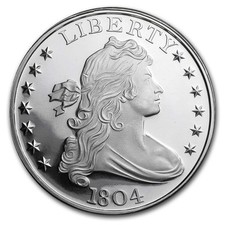 Silver round 1804 for sale  Oklahoma City