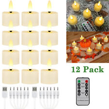 12pcs rechargeable led for sale  SHREWSBURY