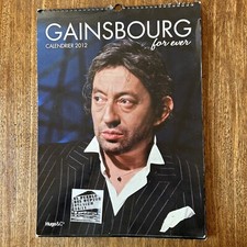 Calendrier gainsbourg 2012 d'occasion  Brignoles