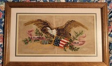 Vintage needlepoint america for sale  Muscatine