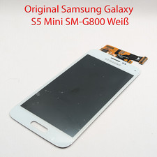 Usado, Original Samsung Galaxy S5 Mini SM-G800 Weiß Display Bildschirm Touchscreen comprar usado  Enviando para Brazil
